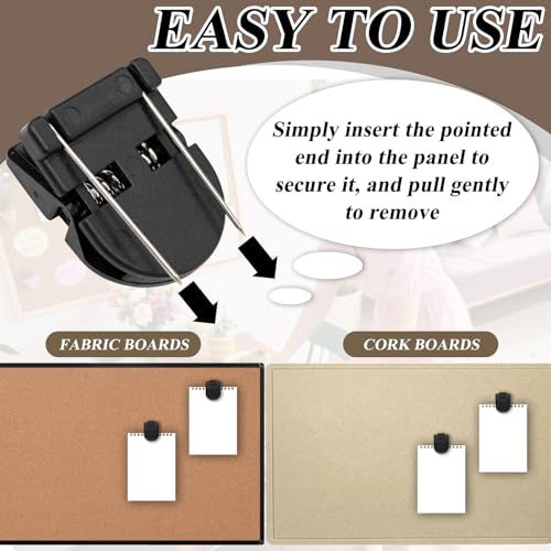 30 Pack Cubicle Clips for Fabric Walls - Office & Workspace Organization