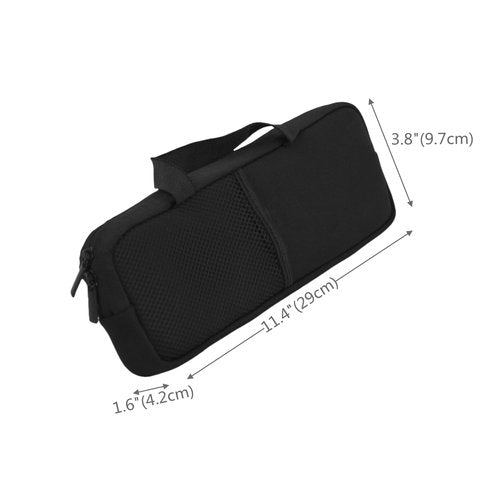 Neoprene Carrying Case for Canon imageFORMULA R10 & P-215II Scanners | Waterproof, Foldable Protector with Mesh Pocket, Handles, and Scratch-Resistant Design