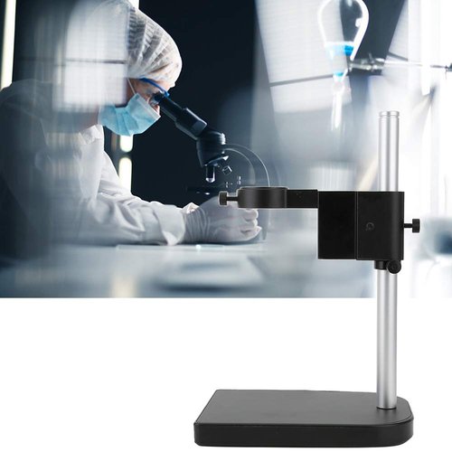 Aluminium Alloy Microscope Camera Stand Bracket Support for 180X Lens with 50mm 22mm