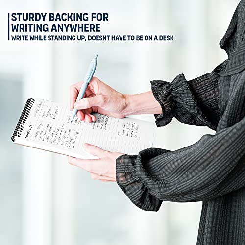 Of a Happy Kind 6.5x9.8” Spiral To Do List Notepad with Multiple Sections - Daily Planner