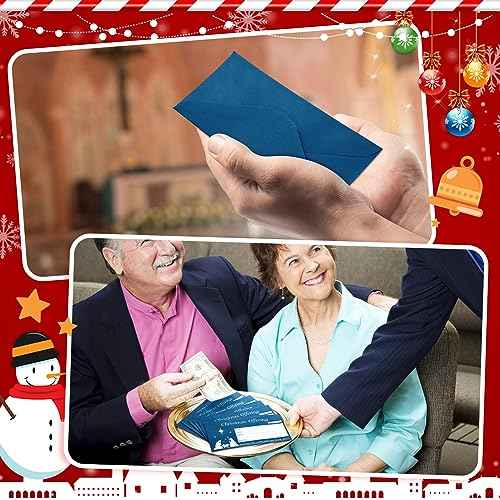 Cholemy 500 Pcs Christmas Offering Envelopes - 6.3 x 3.1 Inch Tithes and Offering Envelopes for Religious Tithe Donation - Bulk Christmas Church Supplies (Star)