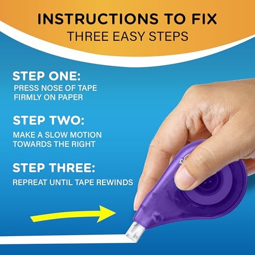 BIC Wite-Out EZ Correct Correction Tape White 39.3 ft - Pack of 10