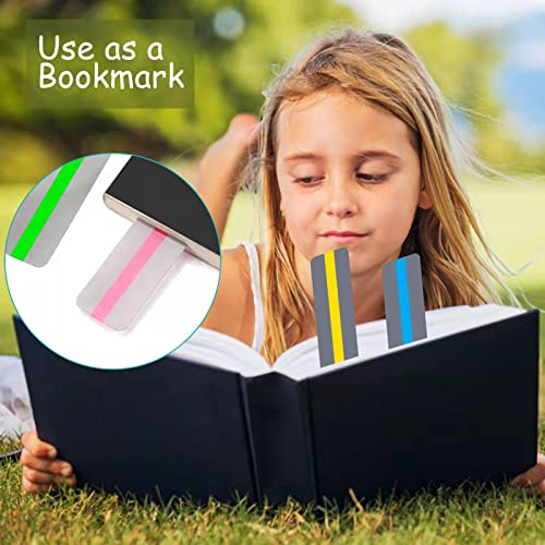 Bright Color Guided Reading Strips for Kids - 36 Pack, Overlays & Bookmarks