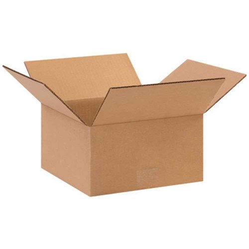 Aviditi 10 x 10 x 5 Corrugated Cardboard Boxes, Flat 10"L x 10"W x 5"H, Pack of 25 | Shipping, Packaging, Moving, Storage Box for Home or Business, Strong Wholesale Bulk Boxes
