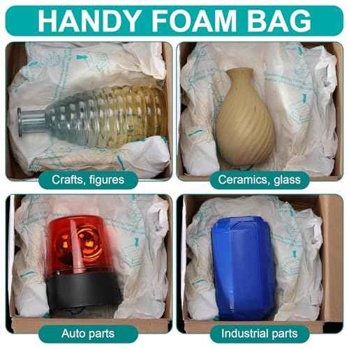 16 Pack 16'' x 14'' Expanding Packing Foam for PC, Electronics, Fragile and Irregular Items, Instant Pack Foam Bag for Shipping, Rapid Expansion, Easy to Use