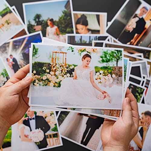 ZBEIVAN Photo Paper 4x6, 5x7, 8x10 inch, Glossy Photo Papers 150 Sheets, Inkjet Printer Photo Paper for Dye Ink, 200 GSM (50 Sheets of each size 4x6, 5x7, 8x10)