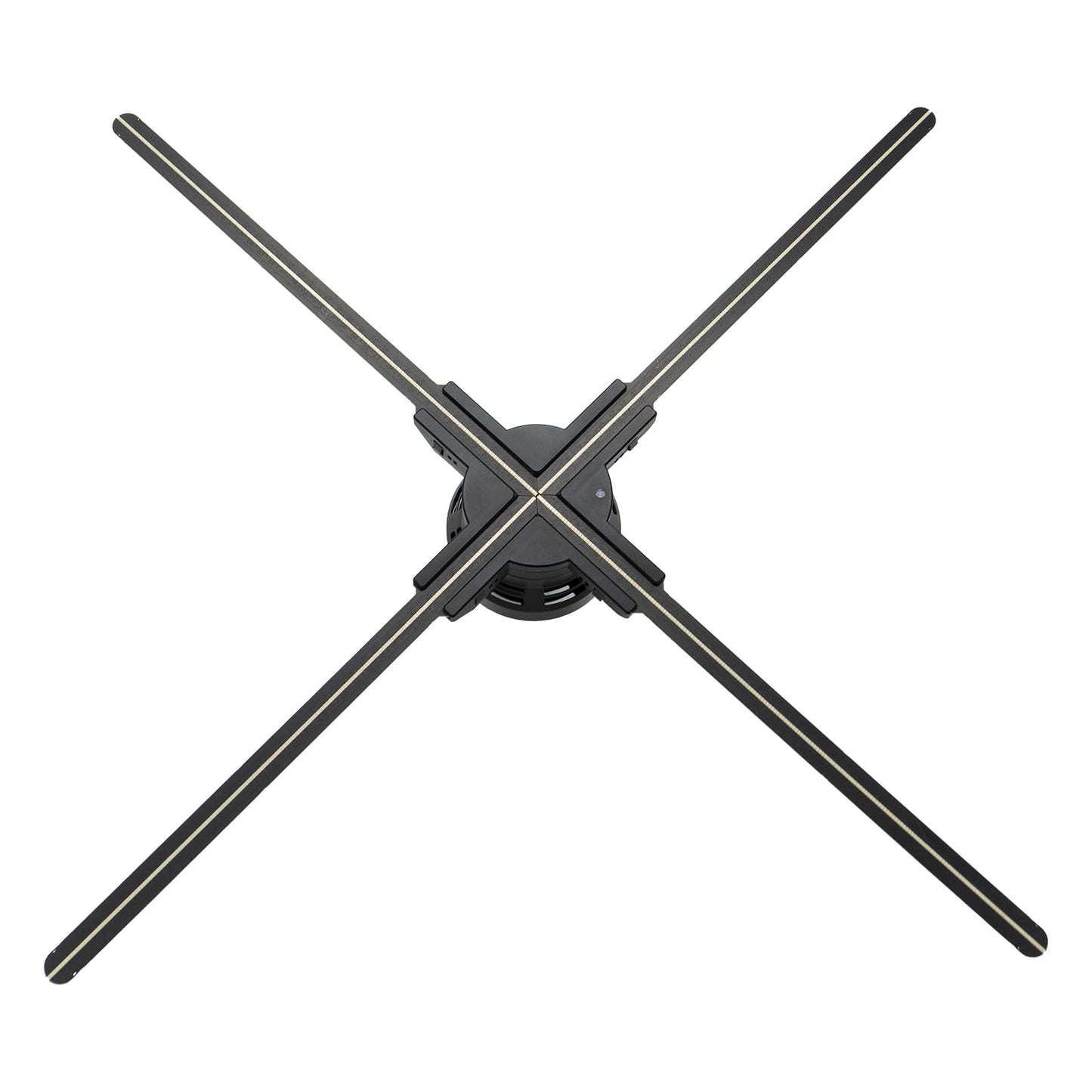 3D Hologram Fan 25.6 Inch,3D Holographic Fan with WiFi and Bluetooth,768 Highlight LEDs and 2200 cd/m² Brightness,2000+ Free 3D Video,3D Hologram Projector for Store Display,Events,Trade Show