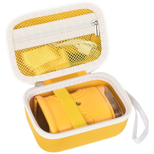 ANKHOH Yellow Handheld Microscope Case for Edubini & BEBANG, Compact & Durable