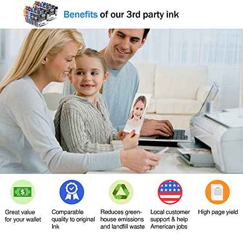 Cartlee 10-Pack Compatible Ink Cartridges Replacement for Brother LC3013 LC-3013 Ink Cartridges BK/C/M/Y LC3011 for Brother LC3011 LC 3013 Printer (4BK, 2x C/M/Y)