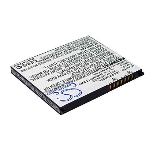 Replacement Battery for iPAQ hx2755, iPAQ hx2790, iPAQ hx2795, iPAQ rx3000, iPAQ rx3100, iPAQ rx3115, iPAQ rx3400, iPAQ rx3410, iPAQ rx3415, iPAQ rx3417, iPAQ rx3700, iPAQ rx3710, iPAQ rx3715 1400mAh