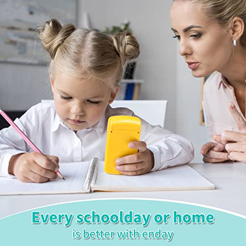 30 Pack Pocket Calculator Small Battery Powered Bulk Mini Size 4 Function Hand Held Basic Calculator for Students Kids School Home Office(Green, White, Red, Yellow, Blue, Black)