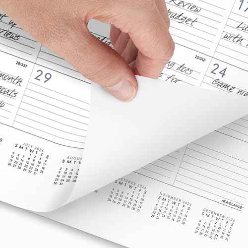 AT-A-GLANCE 2026 Wall Calendar, Monthly, 15" x 12", Medium, Contemporary (PM8X2826)