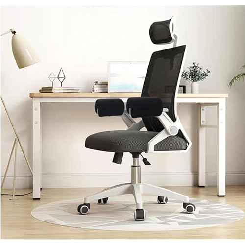 Armrest Cushion for Office Chairs - Soft Elbow Support Pad with Non-Slip Bottom, Fits Most Chairs 2-Piece (Black)