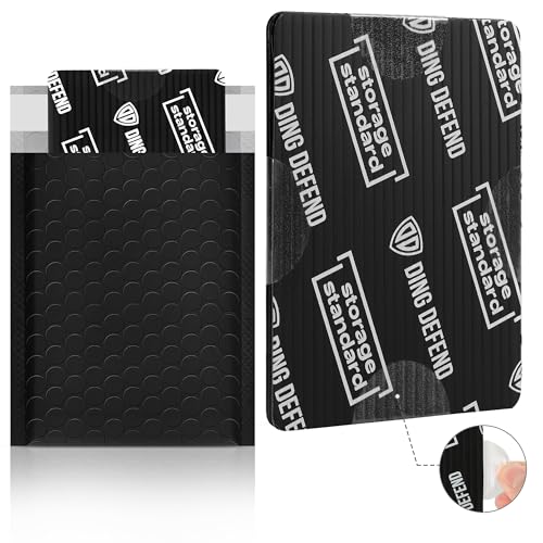 Black 3.5x4.5 Inch Card Shipping Protectors & Bubble Mailer Kit | Storage Standard