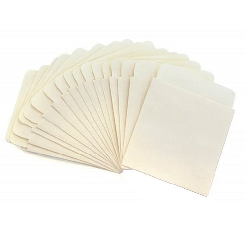 HYGLOSS HYG15641 Library Pockets 3.5" x 4.5", Non-Adhesive, Manila, (Pack of 300)