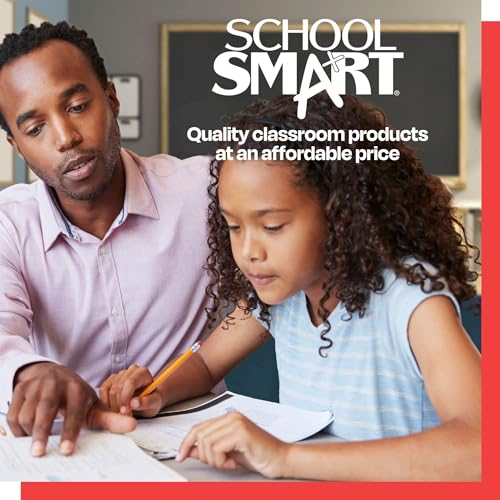 School Smart Double Sided Graph Paper, 8-1/2 x 11 Inches, 1/2 Inch Rule, White, Pack of 500 - 085279