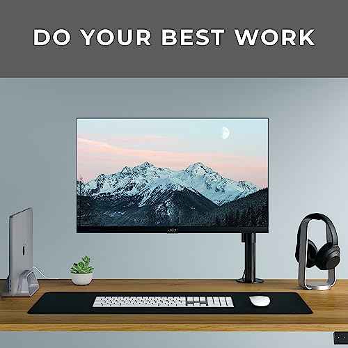 HumanCentric VESA Mount Adapter for Acer Monitor XG270HU, G247HYU, G277HU, R240HY Abmidx, Does not fit R240HY bidx, Works with 75x75 and 100x100mm Patterns, Hardware Included