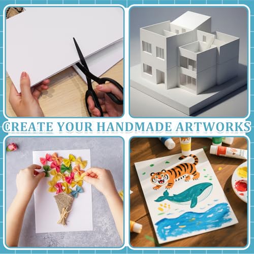 Kathfly White Acid-Free Double Sided Foam Boards 24x36 in 6 Pack