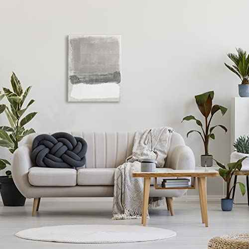 Stupell Industries Blocked Neutral Tones Abstract Brushstrokes Shapes, Design by Jennifer Paxton Parker