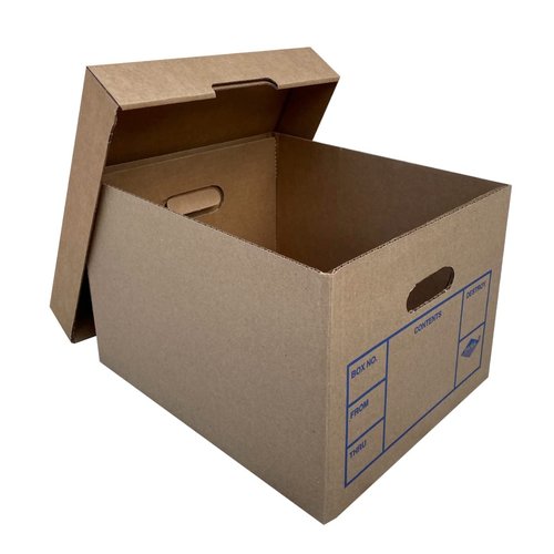 Uboxes File Storage Boxes 12 Pack 200# Strength