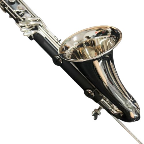 Bass Clarinet Professional Clarinet LOWE Bb Tune Silver Plated Keys ABS