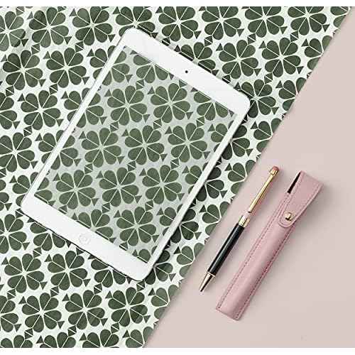 Kate Spade New York Stylus Pen for Touch Screens, Metal Ballpoint Pen with Black Ink and Storage Pouch, Colorblock
