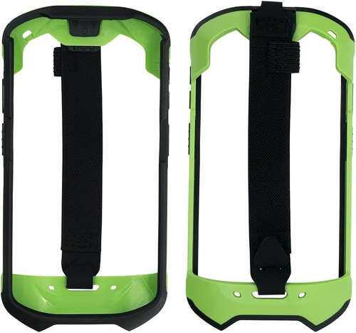 IYOUBOL Rugged Protective Bumper Case with Hand Strap for Zebra TC51/TC52/TC56 - Green