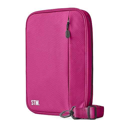 Scribbles That Matter - B5 Pencil Case Pouch + Journal Organizer - Large capacity Kawaii Pencil Pouch, Pen Case, Marker Case, Journal Pouch Zippered Pocket Adjustable Shoulder Strap (8.5 x 12.5)