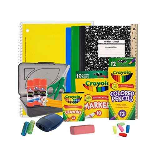 Back to School Supplies Bundle for Elementary Grades K-5 - School Supply Kit | Back to School Essentials - 32 Pieces