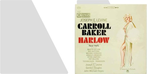 (30) 12" Record Divider Cards - SLOPED Lesser Cut - White, Economical 30mil - 12" x 13 1/8" - #12NS13WH30DI