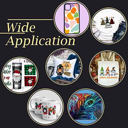 A-SUB Sublimation Paper 125gsm and Sublimation Ink Bundle Kit for Heat Transfer on Tumblers, Tee shirt, Mugs,etc. to Personalize your Holiday Gift