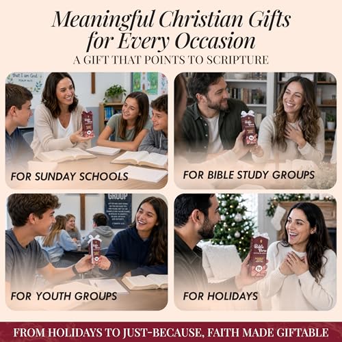 Christian Bible Bookmarks 96 Pack with 24 Scripture Designs - Classic 6x2 Inches