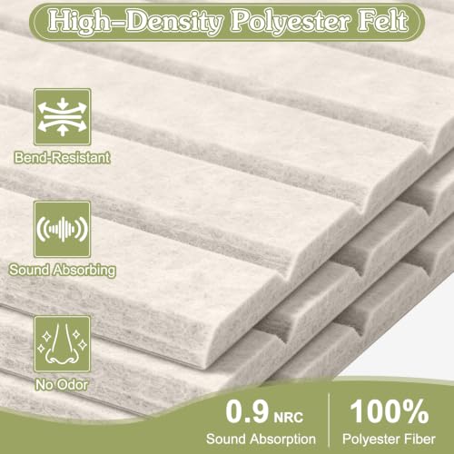 Oatmeal Square Felt Bulletin Board Pack 6 Large 36 x 24 Wall Cork Boards
