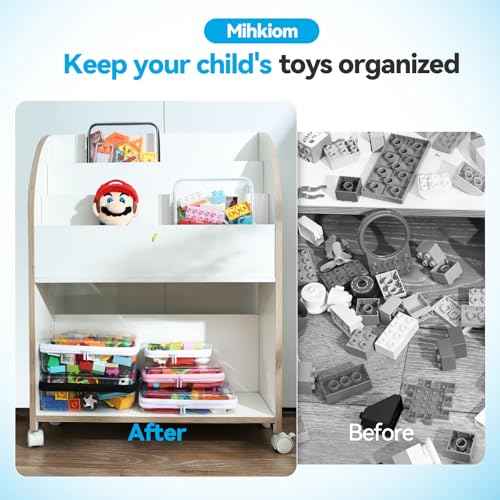 3Pcs Clear Hard Shell Zipper Case, BIiss Plastic Bins for Organizing, Clear Zipper Pouches Makeup Case & Lidded Storage Bins Organizer for Home Storage Cosmetics, Puzzles