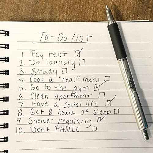 Zebra Pen Refill - Compatible with Zebra G750, G301, G450, & G350 - Stainless Steel Gel Ink Pen Jk Refill, 0.7mm Medium Point, Black Ink - 12 Count