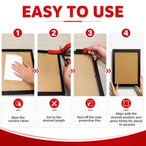 1in x 10ft Heavy Duty 5925 Double Sided Mounting Tape - Removable Adhesive