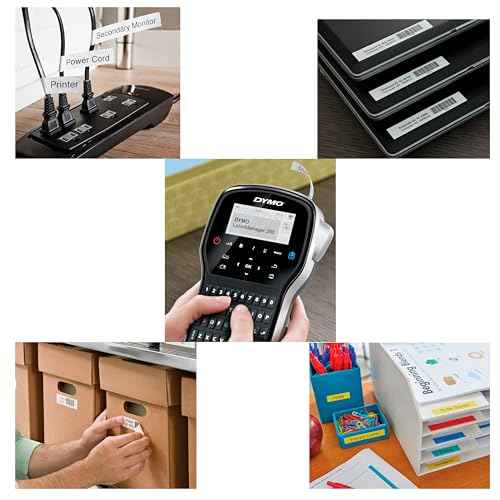 (2 Pack) Updated dymo Battery 7.4v 650mah 4.81wh for LabelManager 280 LabelManager 260 LabelManager 260P LabelManager PnP 14430 W003688 S0895880 3M P200