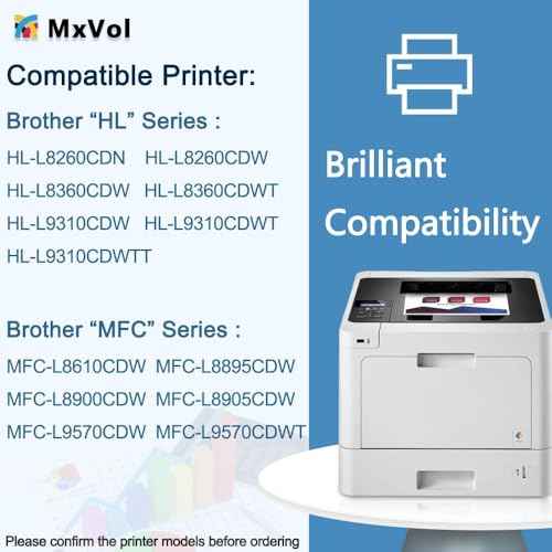 TN436BK Super High Yield TN436 Black Toner Cartridge Replacement for Brother TN-436BK TN436 TN-436 TN433BK TN431BK MFC-L8900CDW MFC-L8610CDW HL-L8360CDW HL-L8260CDW Printer Toner, 2 Pack
