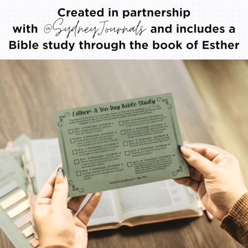 Mr. Pen Esther Bible Journaling Kit with Highlighters Pens Stickers Tabs & Study Guide