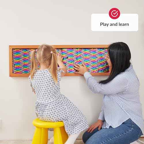 ODOXIA Sequins Sensory Wall Frame | Reversible Sequins Board for Kids | Fabric Flip Sequin | Sensory Wall and Room Board