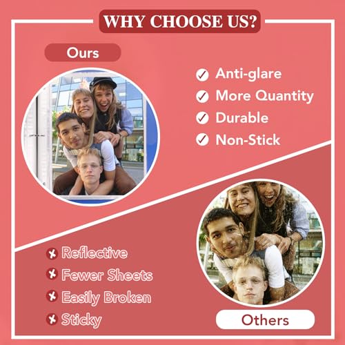ZENOWICK 500 Pack Sheet Protectors 8.5 x 11 Clear for 3 Ring Binders, Acid-Free, Durable