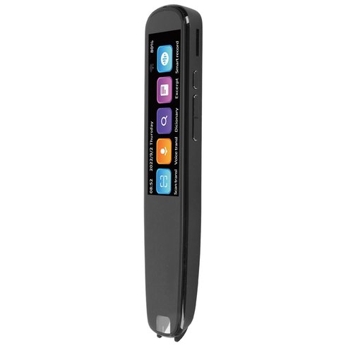 Pen Scanner, OCR Digital Highlighter Reading Pen with 2MP HD 134 Language, Smart Scan Language Voice Translator Device for Language Learner Students Business Dyslexia