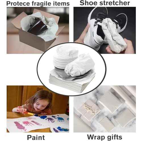 12 * 12 inch Packing Paper for Moving 1000 Sheets Protecting Fragile China and Glasses,Small Wrapping Paper for Shipping and Moving Box Filler