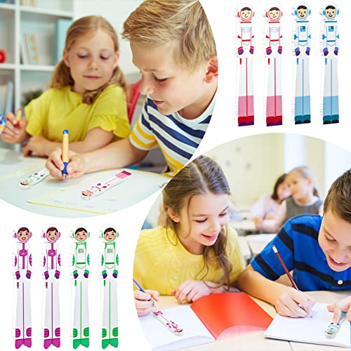 Classic Spaceman Writing Spacers 32 Pieces - Space-Themed Handwriting Tools for Students