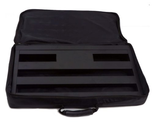 TUOREN Portable Gig Bag Guitar Effects Pedal Board Carry Bag 23.6 x 13 x 4inch Black