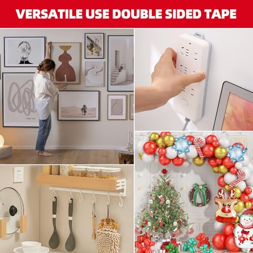 1in x 10ft Heavy Duty 5925 Double Sided Mounting Tape - Removable Adhesive