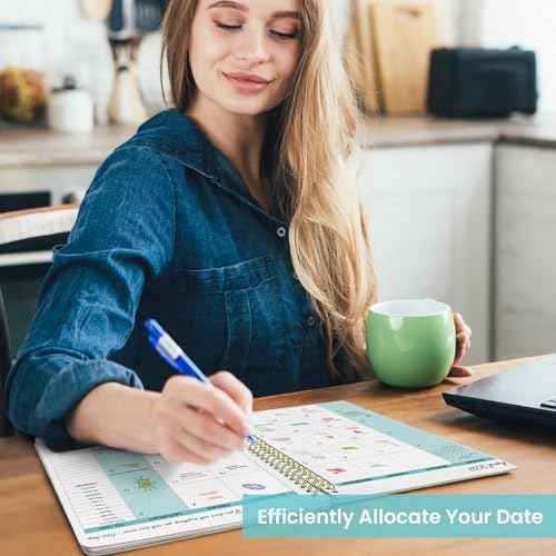 Monthly Planner 2025-2027, 2 Year Months Planner Calendar 2025-2027, July 2025 - June 2027, 7" x 10", 25-27 Monthly Calendar Planner, 24 Months, Perfect for School Office Home Planning - Green