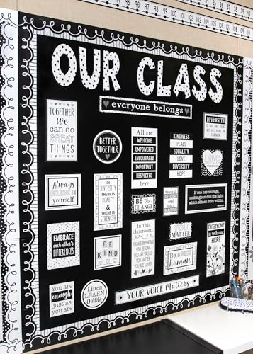 Teacher Created Resources Black Bulletin Board Roll 4x12 Feet - Pack of 1