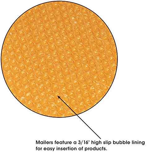 Aviditi Kraft Bubble Mailers #4, 9 1/2" x 14 1/2", Self-Seal, Padded Envelopes for Packing, Mailing and Shipping, Case of 100