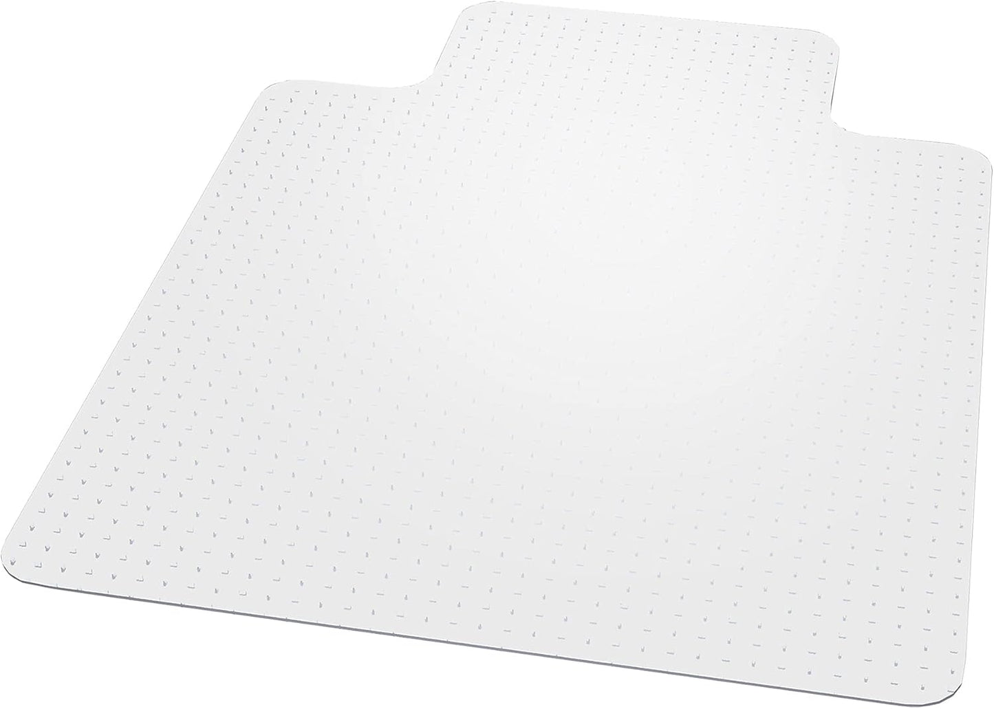 Staples Office Chair Mat - Clear Floor Protection for Medium-Pile Carpets | 53 x 45 Inch with Extended Coverage
